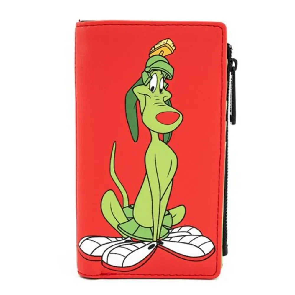 VERY RARE Loungefly Looney Tunes Marvin The Martian K-9 Flap Wallet